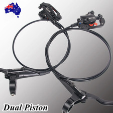 Pair MTB Oil Disc Brake Hydraulic Front &Rear Set Aluminum Caliper for Shimano