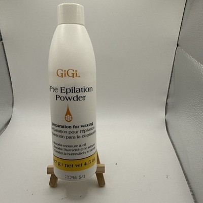 Gigi Pre Epilation Powder, Preparation for Waxing, 4.5 oz. New! Great Price!