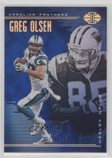 2018 Panini Illusions Trophy Collection Blue 211/249 Greg Olsen Wesley Walls 0l1