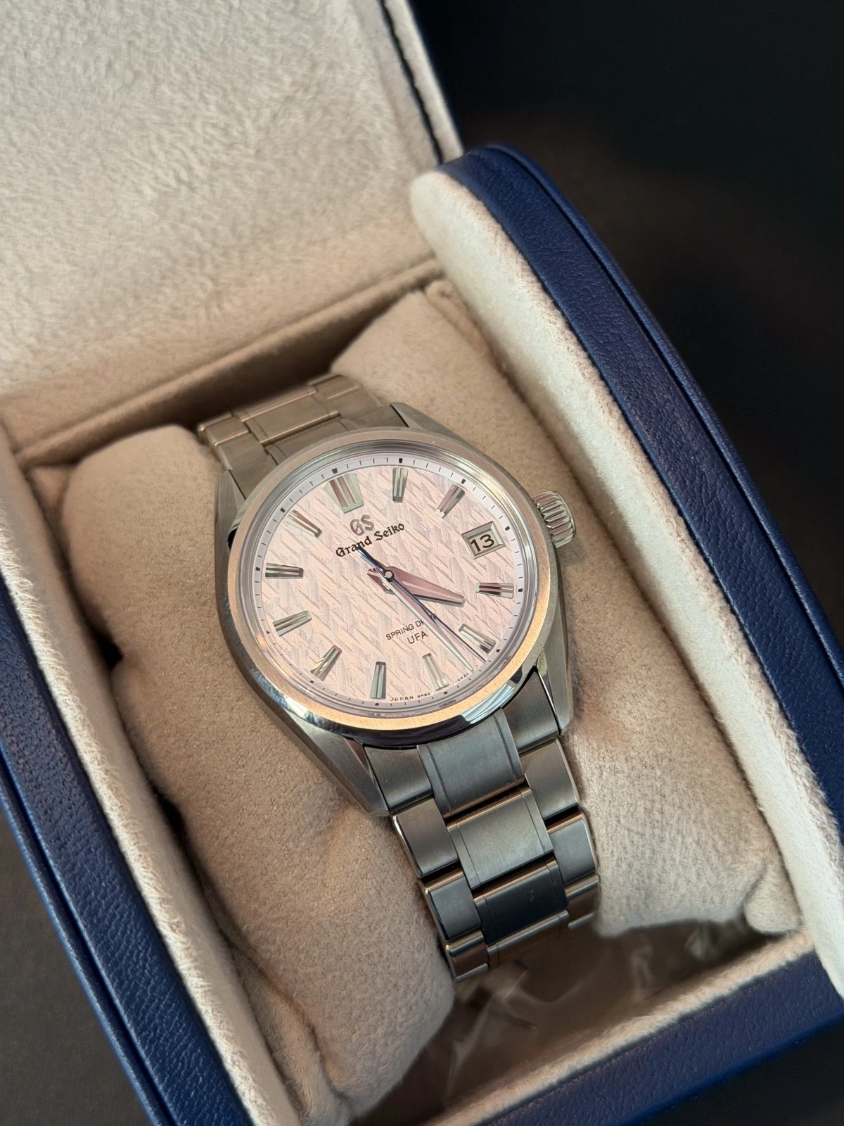 Grand Seiko SLGB003 UFA Spring Drive Titanium Watch