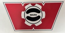 Warn Winch Vintage Decal Replacement Red