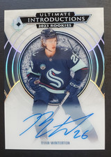 2023-24 Ultimate Collection Ryan Winterton Ultimate Introductions RC Auto Kraken