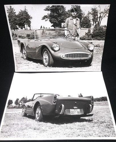 Photo set WA NW HIPPIE KID & DAIMLER SP250 CONVERTIBLE SPORTS CAR roadster 1971 - 第 3/5 張圖片