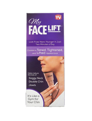 My FaceLift As Seen on TV Double Chin Neck Jowls Jaw Exerciser Face Slimming