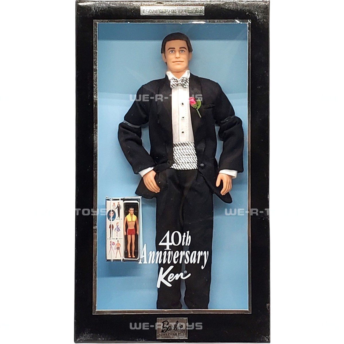 KEN Mattel Barbie 40th Anniversary Ken Doll Collector Edition 2001