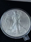 2018 Type ll .999 SILVER UNC GEM BU SPOT FREE AMERICAN EAGLE WITH COA AND CASE