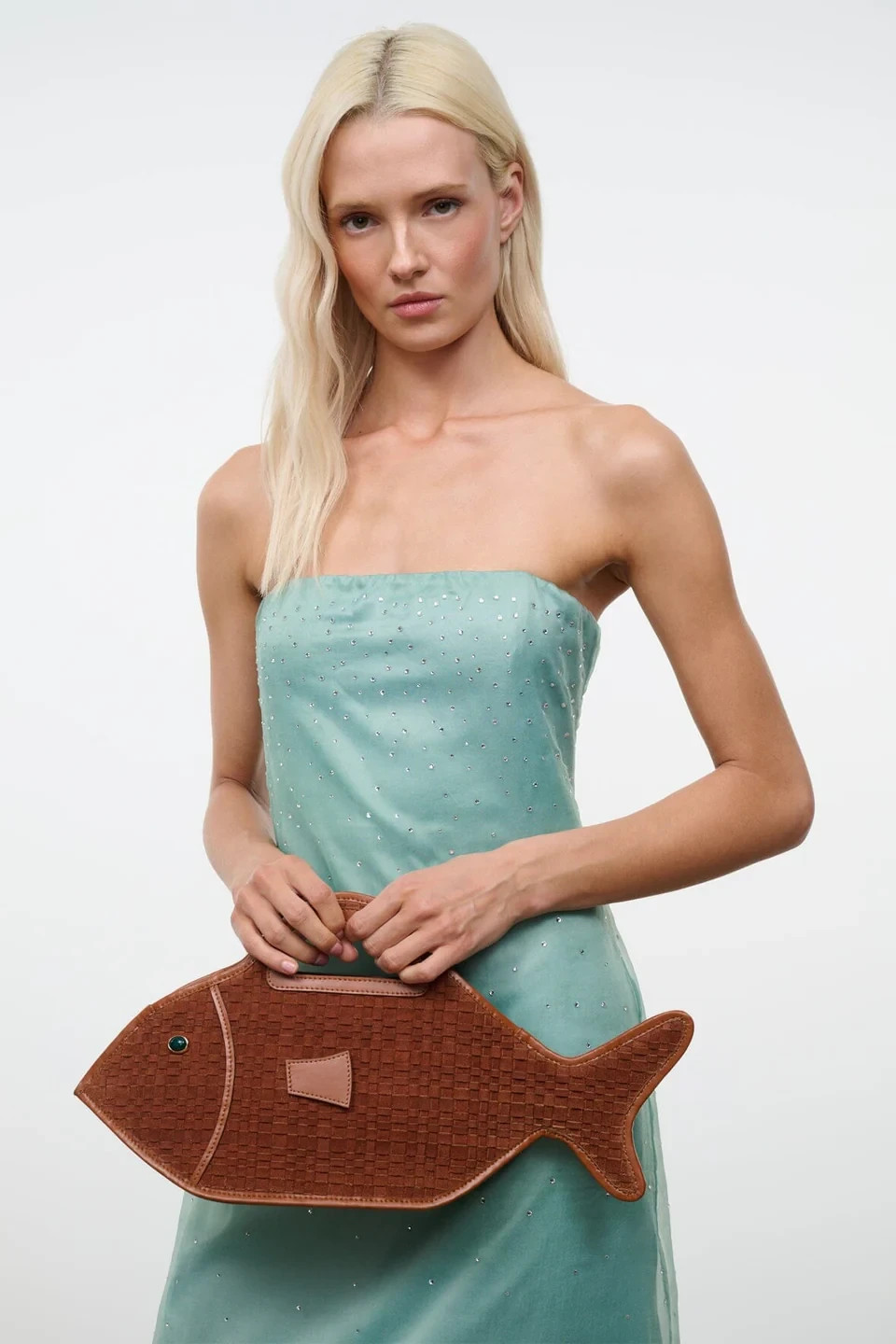 Staud Cleo Fish Bag in Tabac — image 5