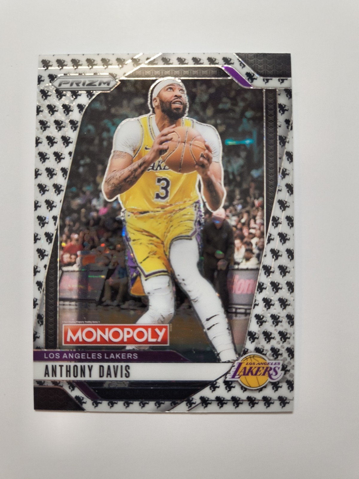 2024-25 PANINI PRIZM MONOPOLY ANTHONY DAVIS RUNNING MAN LA LAKERS #44 SSP