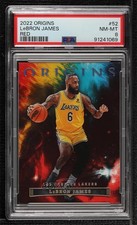 2022-23 Panini Origins Red LeBron James #52 PSA 8 14t3