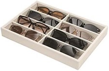 Velvet Glasses Tray Organizer Eyeglasses Jewelry Display