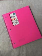 Notebook Pen Gear 100 Sheets Wide Ruled New