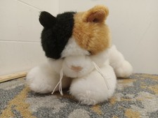 Vintage Cat Plush Calico 12 Inches Best Made  Tag Is Not Readable VG CONDITION