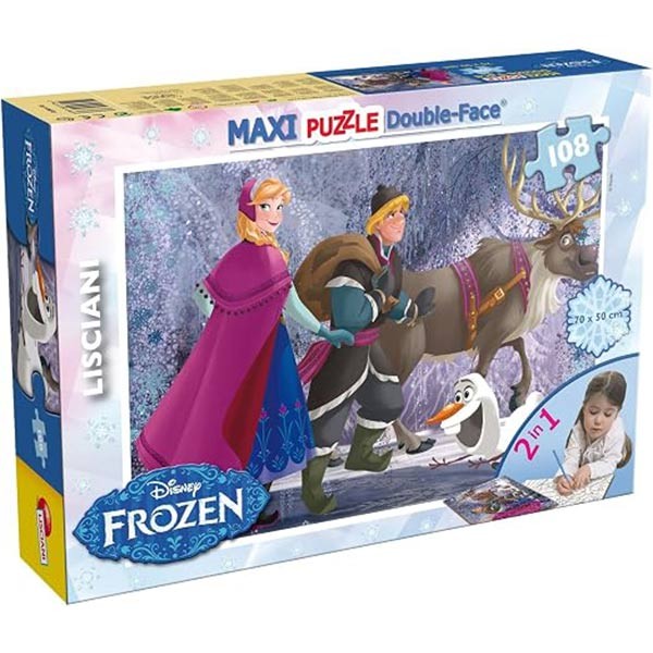 DISNEY PUZZLE DF MAXI FLOOR 108 FROZEN ON THE WA