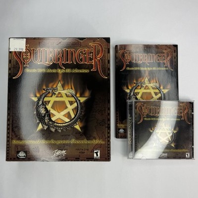 Soulbringer Interplay PC Big Box Game Gremlin Interactive 2000 Planescape RPG