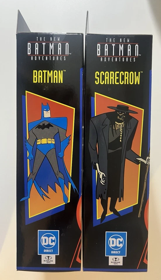 McFarlane DC Direct Nuevo Batman Aventuras Batman - Espantapájaros 6" Lote de 2 Foto 3 de 4