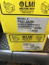Milton Roy Rotary Metering Pump Model P021-352SI
