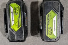 Lot of 2 - Greenworks 24V 4.0Ah Lithium-Ion Battery BAG709 LB24A040 Used