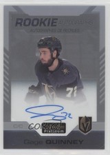2020-21 O-Pee-Chee Platinum Rookie Auto Gage Quinney #R-GQ Auto 2d8
