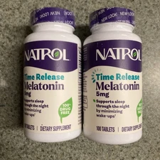 Natrol Melatonin Time Release 2 Pack