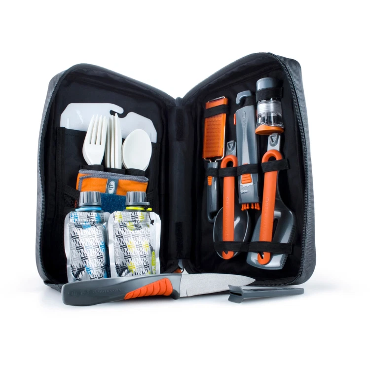 GSI Outdoors Destination Kitchen Set 24, Camping Cookware Utensil Kit - Image 2 of 4