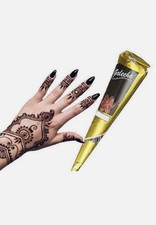 Golecha Black Henna Cone Natural Temporary Tattoo for Hands Body
