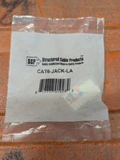 Cat6 Ivory Keystone Jack Punch Down Network Connector 19 Pack LOT