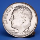 1968-D Roosevelt Dime Gem BU From Original Bank Roll Fast Shipping