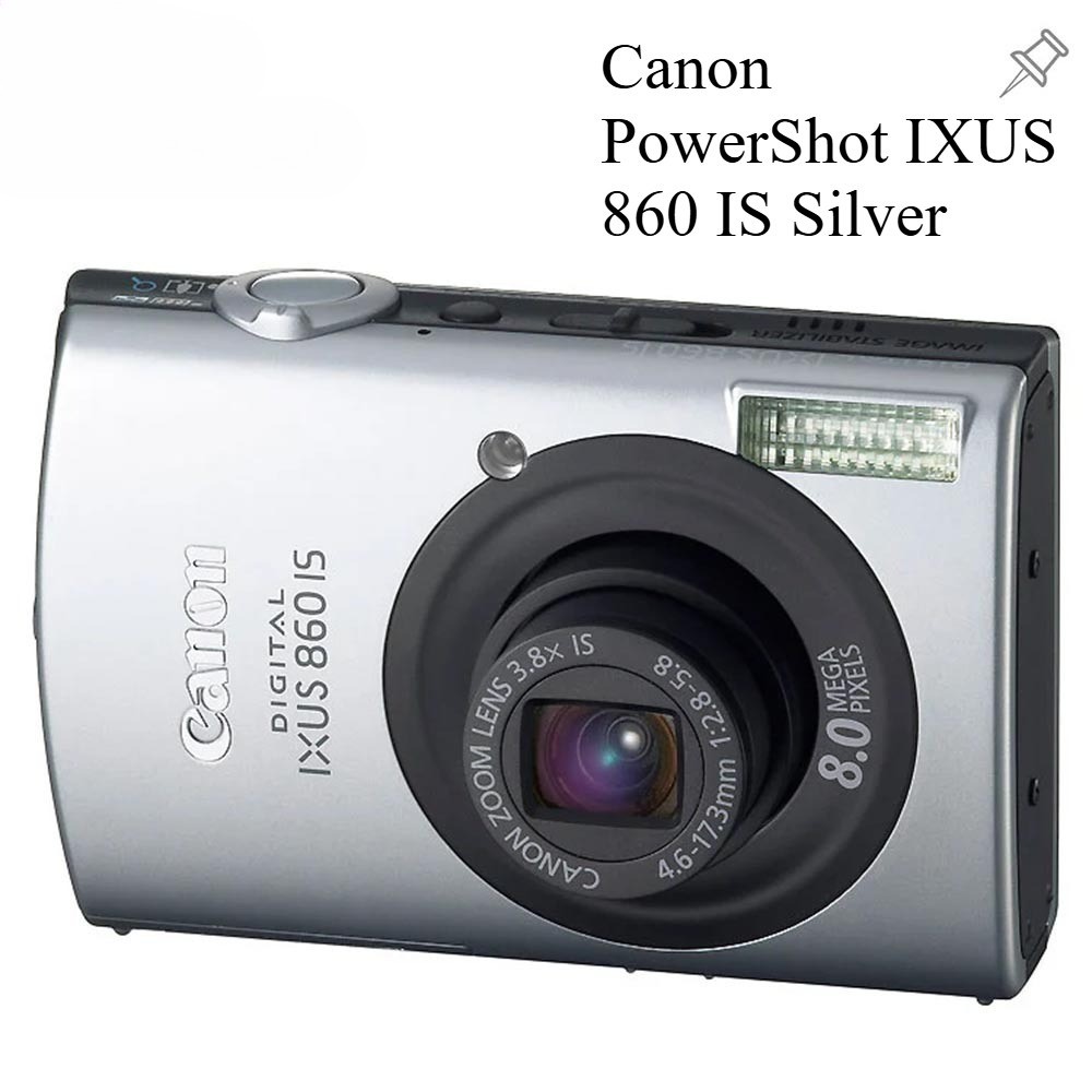 Canon IXUS 860 IS Digital Camera 8.0MP with Accessories