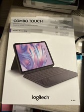 Logitech - Combo Touch For iPad Pro 11-inch M4 - Keyboard Folio - Black