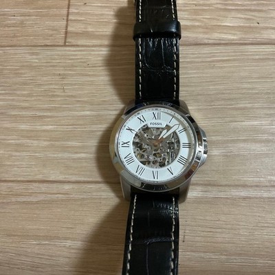 Fossil Skeleton Automatic Watch ME3101 Unisex Dress Timepiece Classic