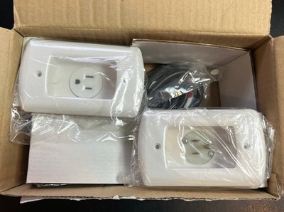 PowerBridge ProPower Solutions - HDTV Power Outlet Extension SSPBIW-WH / PB-1101