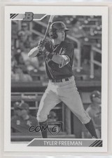 2020 Bowman Heritage Prospects Black & White Tyler Freeman #BHP-40 0a3