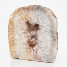 Agate Geode Half Slab Slice Cut Base Crystal Quartz Decor XL 5.24 lb H2193 — photo 3