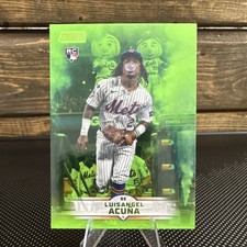 Topps Stadium Club 2025 Luisangel Acuna Rookie Green #115 Mets MLB Baseball Card