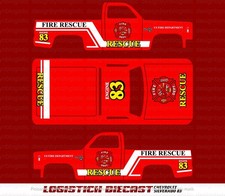 UNIVERSAL Water Slide Decals FOR HOT WHEELS '83 Chevy Silverado a1