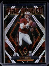 2022 Panini Phoenix #FF-8 Steve Young Fire Forged