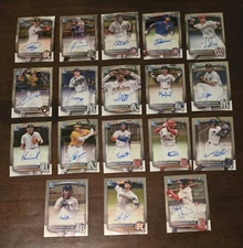 Bowman Chrome 2025 TOPPS Baseball RARE (Pick Your Autograph Card)