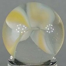 Vintage Vitro Hybrid Cat's Eye Marble .61 Inches Near-Mint Condition