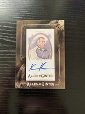 KEVIN KELLEY 2017 Topps Allen & Ginter's Mini Framed Auto Autograph  #MA-KKL