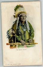 13308109 - No Neck Chief Friedenspfeife Verlag Kropp Milwaukee Nr. 235 Indianer