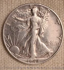 VINTAGE 1946 (D) DENVER MINT LIBERTY WALKING TYPE HALF DOLLAR! 90% SILVER!