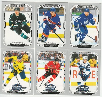 2025-26 OPC Full Set 1-600 Marquee Rookies O-Pee-Chee DEMIDOV SCHAEFER R/C's