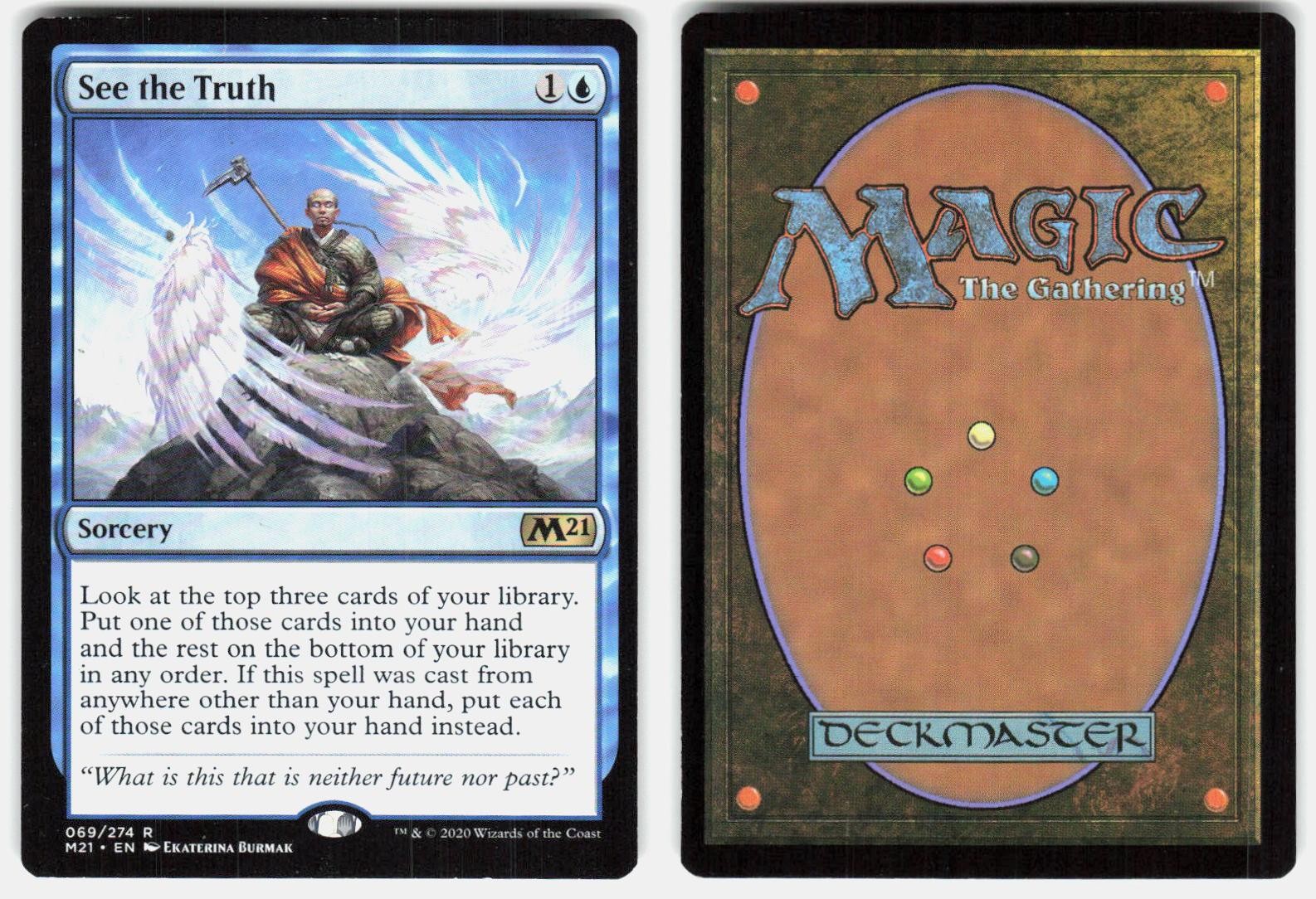 See the Truth 69 Rare Core Set 2021 Magic: The Gathering Lightly Played