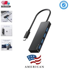 USB C Hub, 4 Ports USB 3.0 Hub Splitter with ...