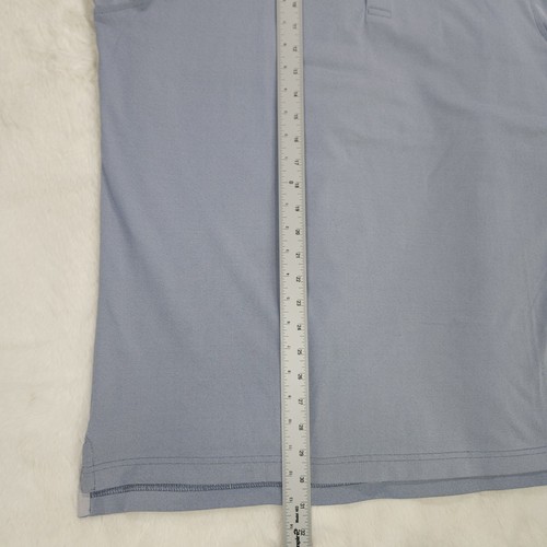 Johnnie-O Blue Lake Stretch Golf Short Sleeve Polo Collar Shirt Size Men's Large - Picture 16 of 17