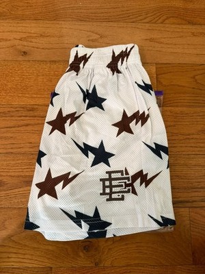 Eric Emanuel EE Basic Sweat Shorts White Size XL New with Tags NWT