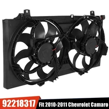 AC Radiator Cooling Fan Dual Fan For 2010-2011 Chevrolet Camaro 92237366 622350