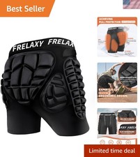 3D Protective Butt Pads Padded Shorts for Snowboard, Ski and Skate, Crash Pad...