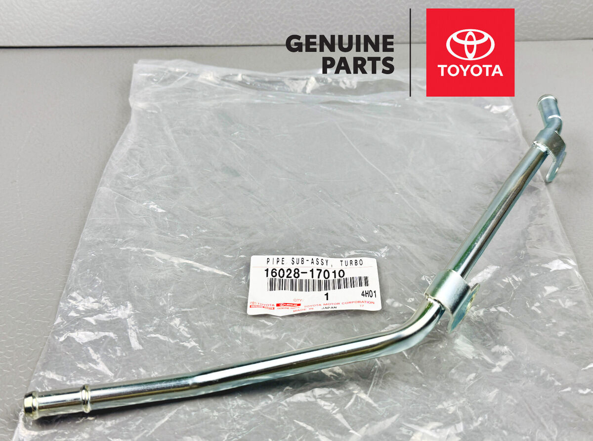 16028-17010 GENUINE TOYOTA PIPE SUBASSY, TURBO WATER, NO.2 16028-17010 GENUINE TOYOTA PIPE SUBASSY, TURBO WATER, NO.2