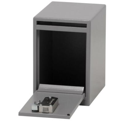 SentrySafe Drop Slot Safe Key Lock Under Counter Anti-Fish Hoppers 0.39 cu. ft.